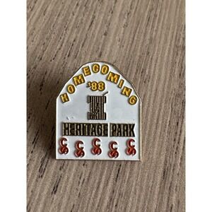 Heritage Park Homecoming 1988 Pin Vintage & Rare
